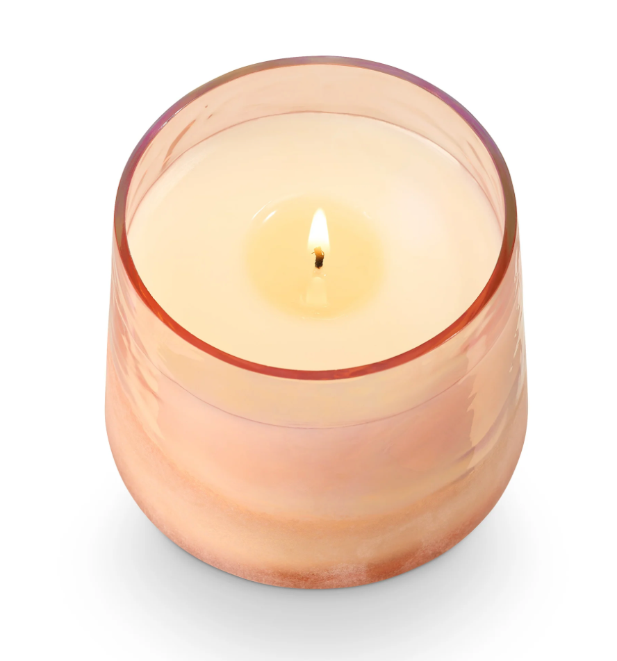 Paloma Petal Baltic Glass Candle