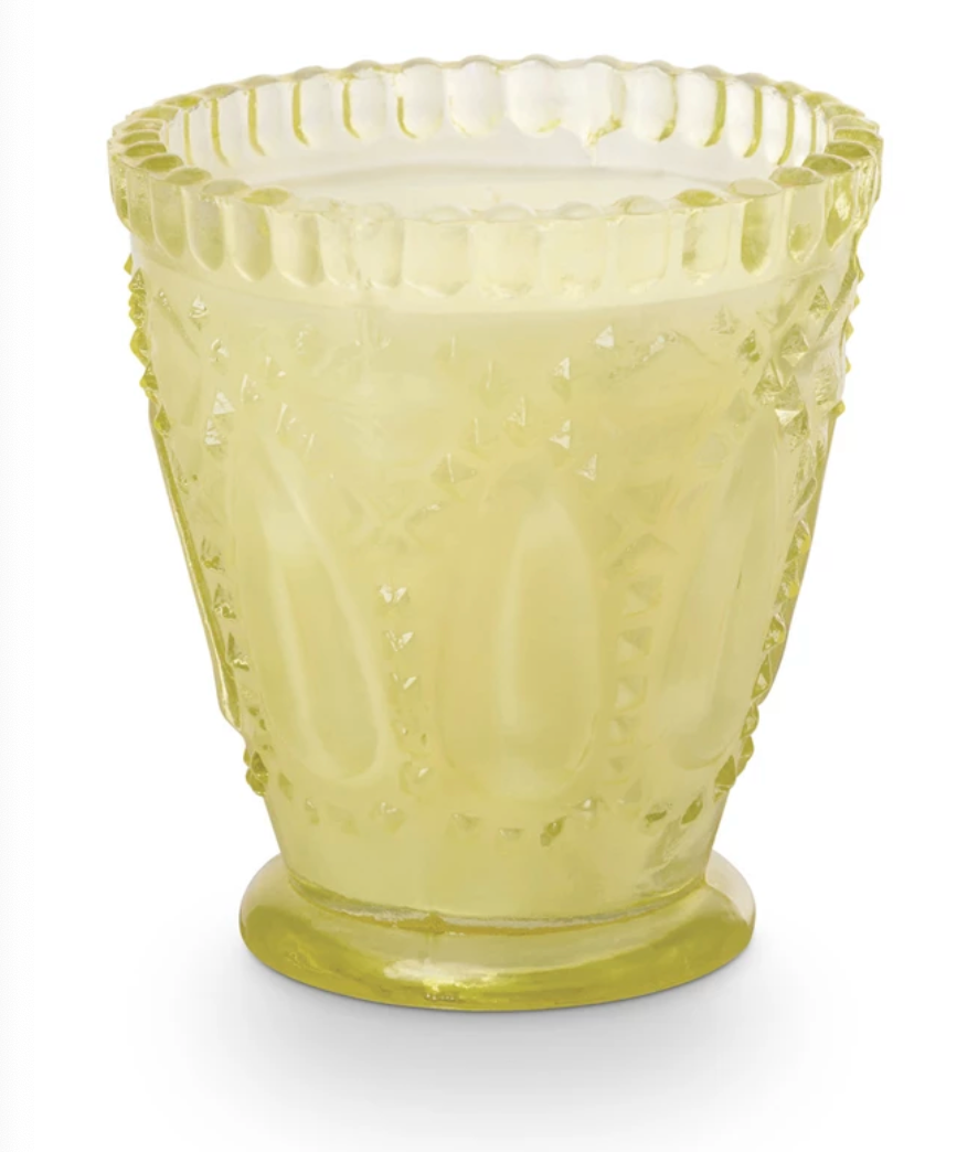 Citrus Grove Tried & True Pressed Glass Candle