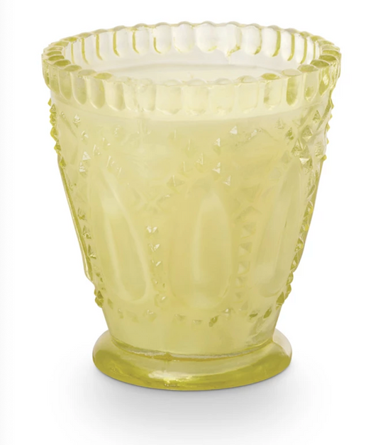 Citrus Grove Tried & True Pressed Glass Candle