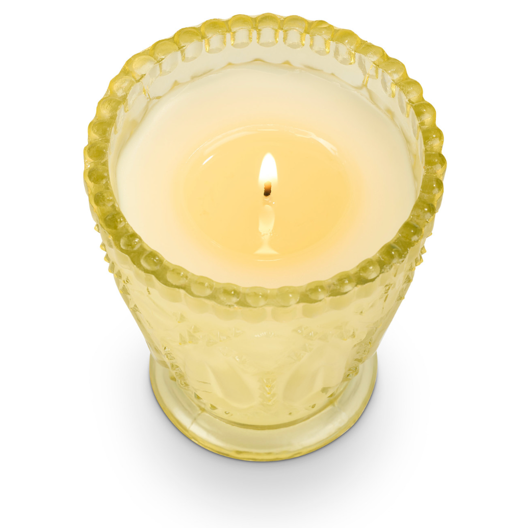 Citrus Grove Tried & True Pressed Glass Candle