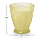 Citrus Grove Tried & True Pressed Glass Candle