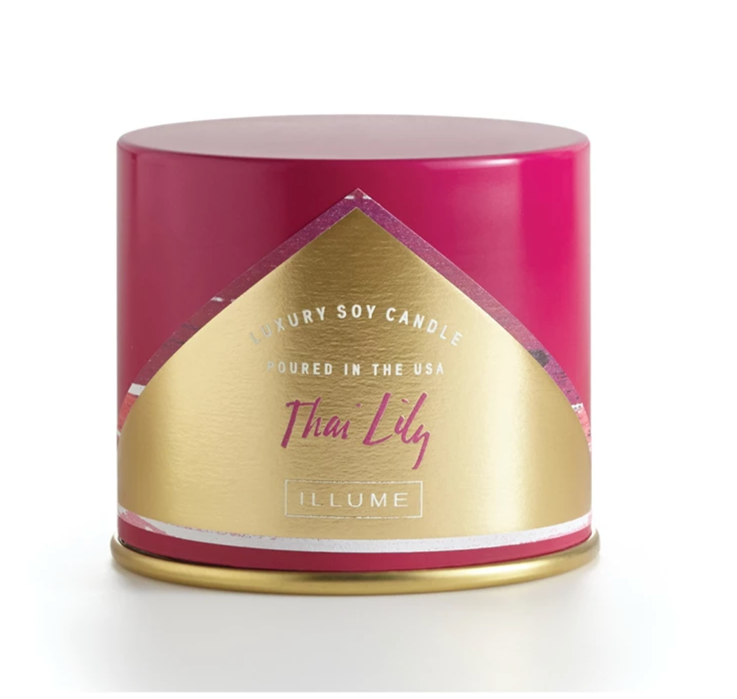 Thai Lily Tin Candle