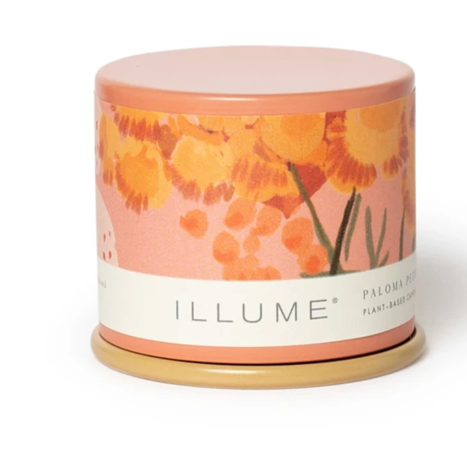 Paloma Petal Tin Candle