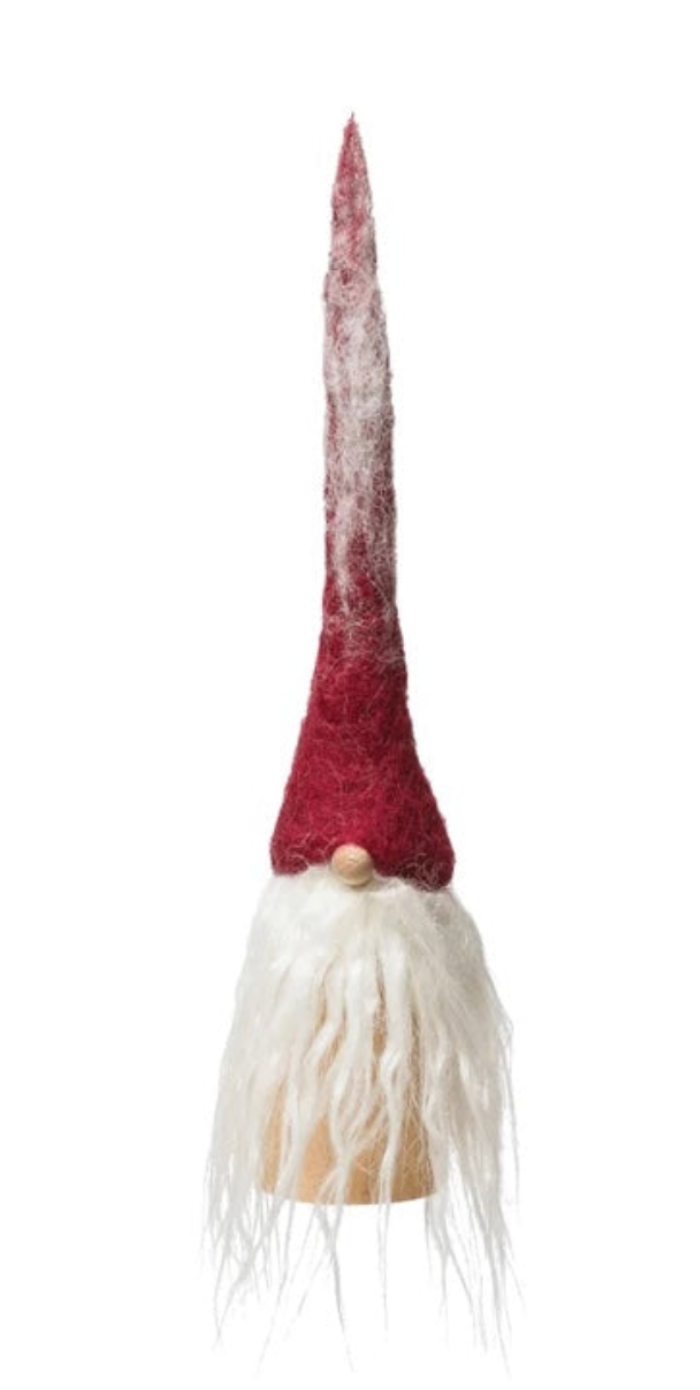 Wood & Felt Gnome