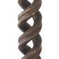 Dark Brown Twisted Wood Candle Holders