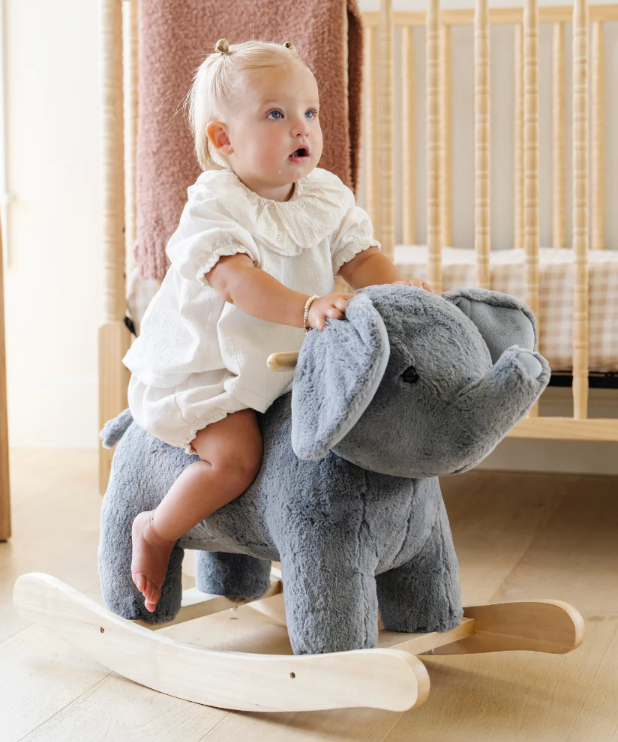 Stuffed Elephant Rocker