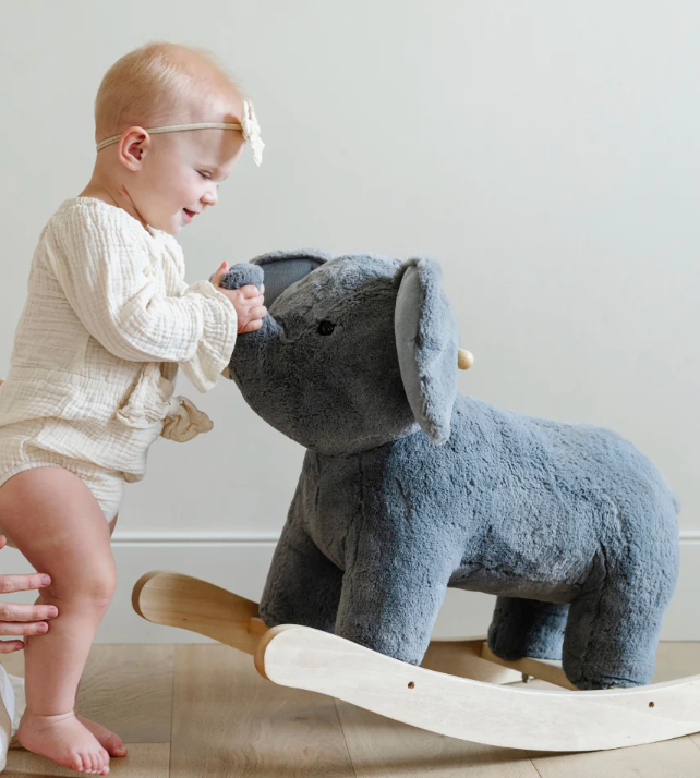 Stuffed Elephant Rocker