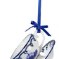 Delft Blue Cup and Saucer Ornament