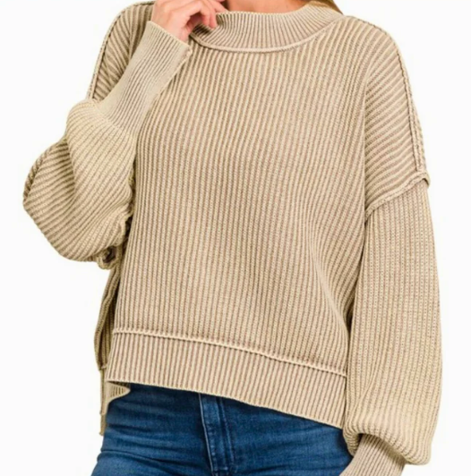 Billy T Oversized Crop Sweater