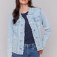 Charlie B Frayed Denim Jacket