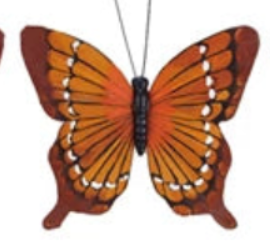 Single Fabric Butterfly Clip