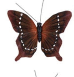 Single Fabric Butterfly Clip