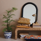 Hand-Painted Stoneware Planter