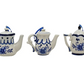Delft Blue Teapot Ornament