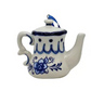 Delft Blue Teapot Ornament