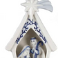 Delft Blue Holy Family