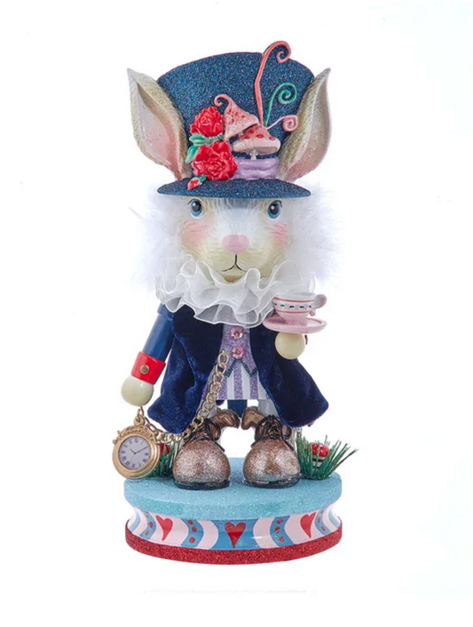 White Rabbit Nutcracker