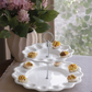 VIDA Alegria Two Tiered Deviled Egg Server
