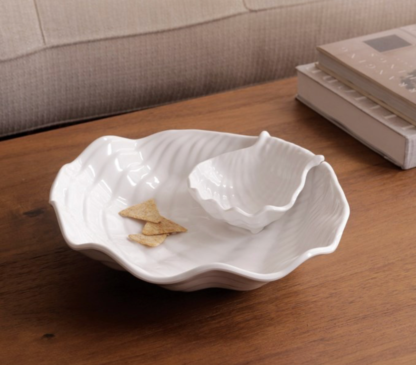 VIDA Ocean Shell Chip & Dip