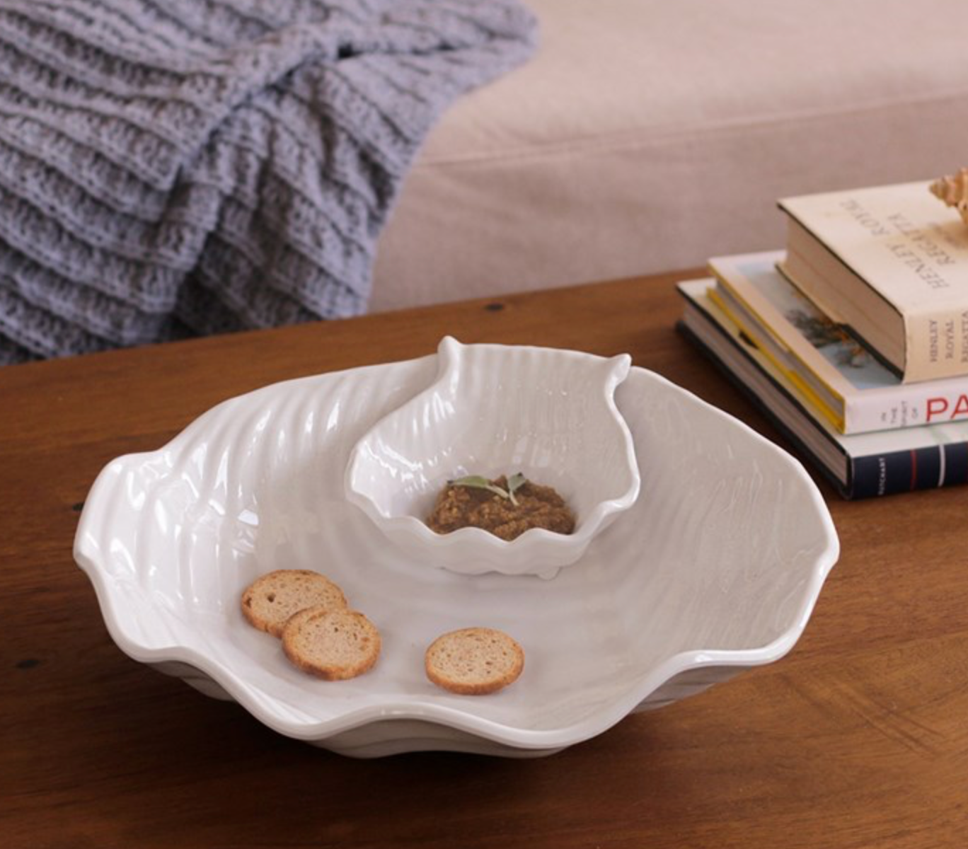 VIDA Ocean Shell Chip & Dip