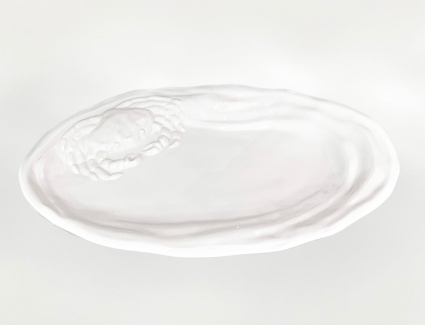VIDA Ocean Oval Crab Platter Large