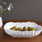 VIDA Bloom Pinched Large Oval Bowl