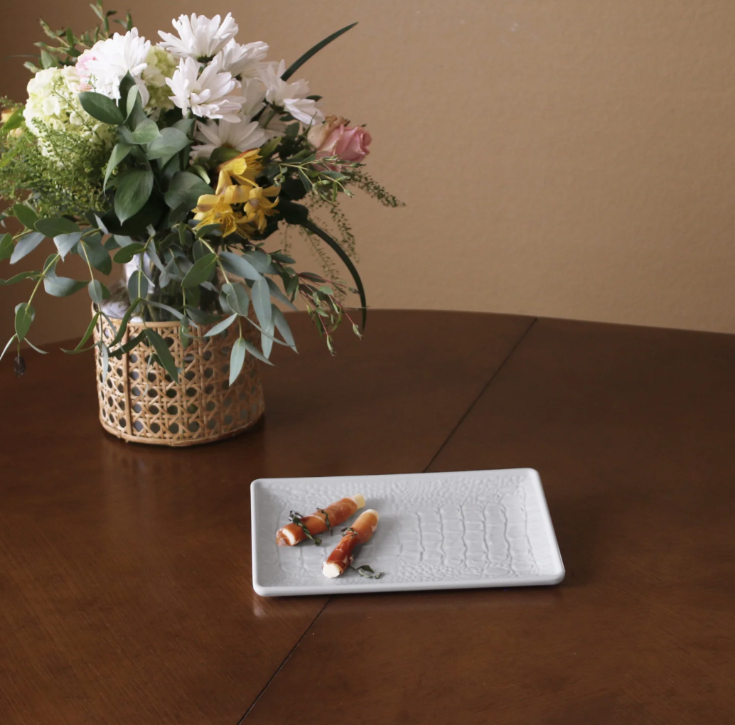 VIDA Croc Small Rectangular Tray