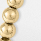 Gold Beaded Stretch Bracelet