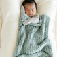 Ribbed Bamboni Mini Blanket