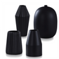 Dann Foley Black Vases