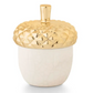 Tried & True Autumn Chestnut Ceramic Acorn Candle
