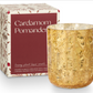 Cardamon Pomander Small Boxed Crackle Glass Candle