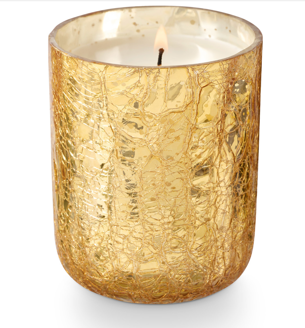 Cardamon Pomander Small Boxed Crackle Glass Candle