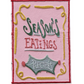 Handmade Paper & Embroidered Fabric Bound Recipe Book w/ 160 Ruled Pages