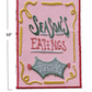 Handmade Paper & Embroidered Fabric Bound Recipe Book w/ 160 Ruled Pages