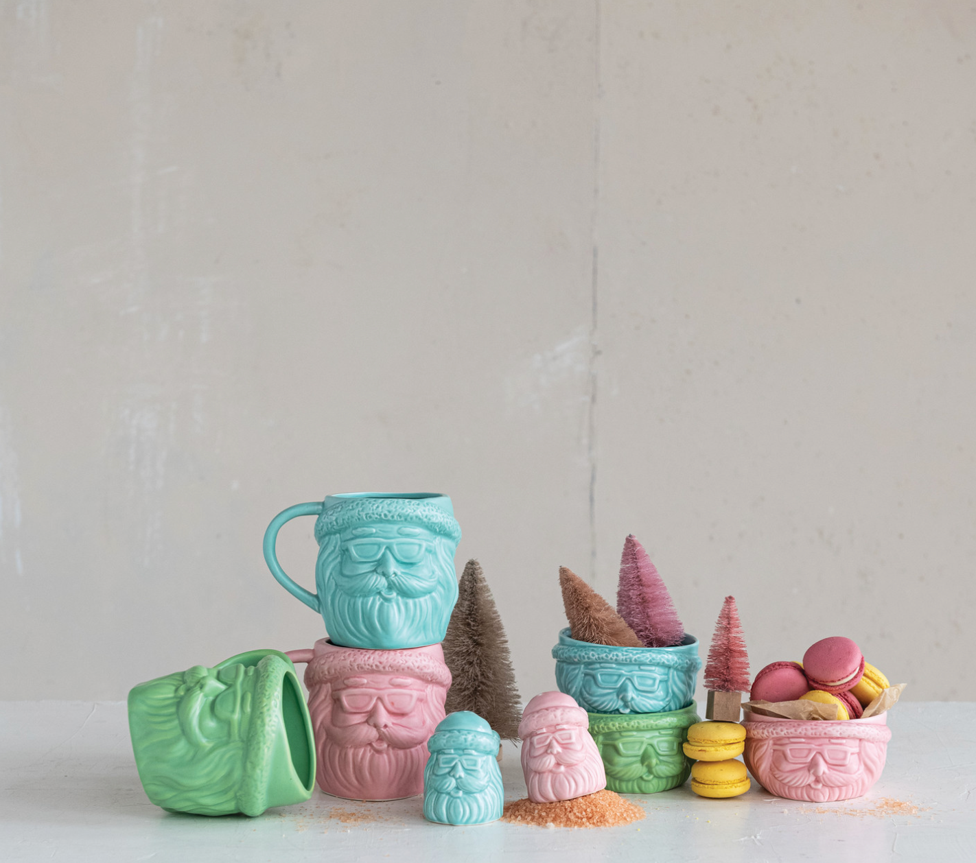 Santa Head Mug