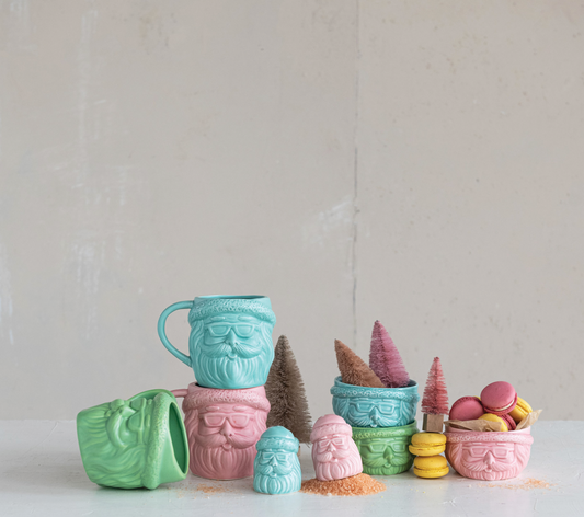 Santa Head Mug