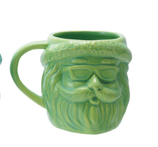 Santa Head Mug