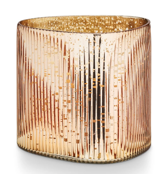 Pink Pine Glitz Large Glass Candle