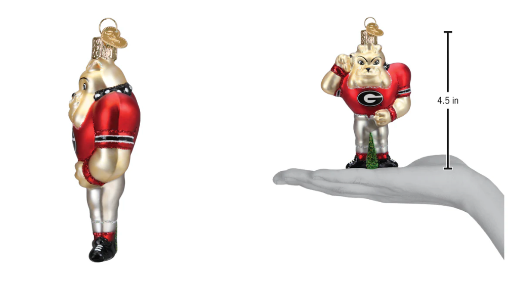 Georgia Hairy Dawg Ornament