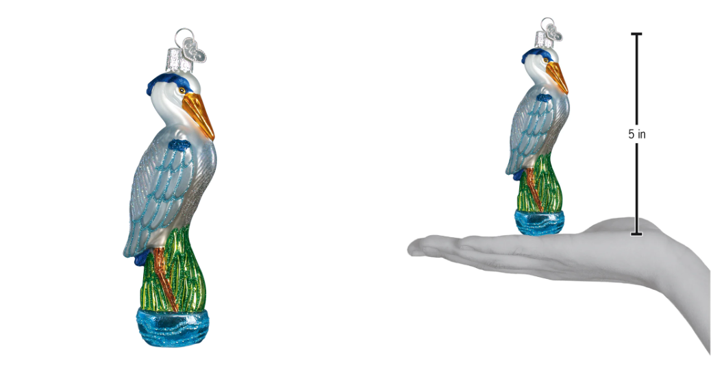 Great Blue Heron Ornament