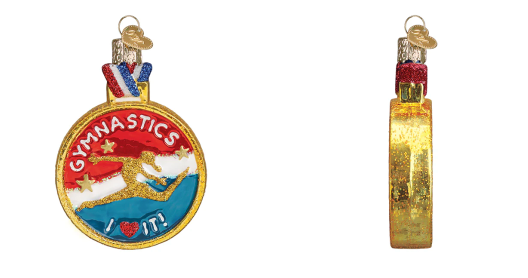 Gymnastics Ornament