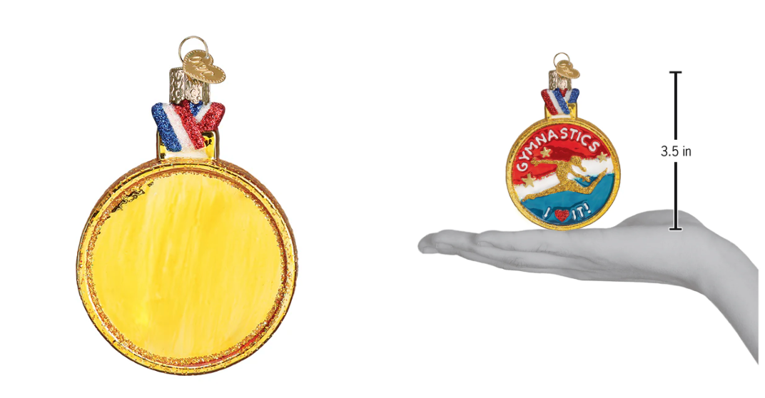 Gymnastics Ornament