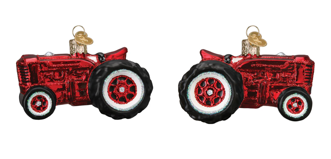 Old Farm Tractor Ornament