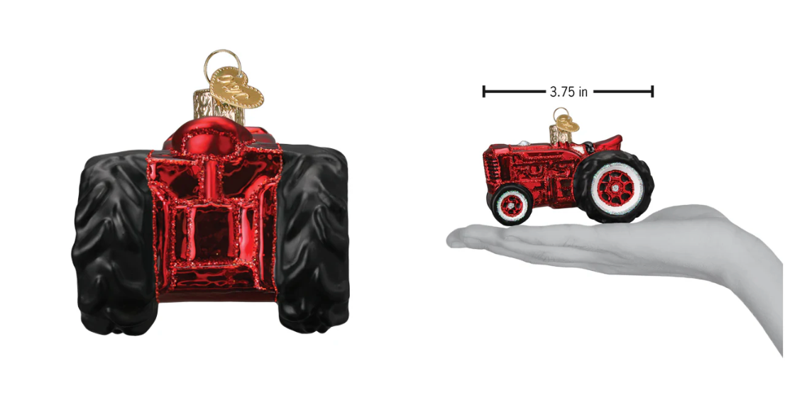 Old Farm Tractor Ornament