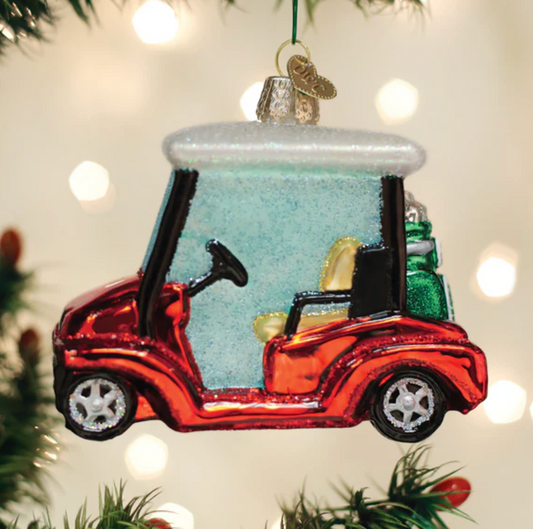 Golf Cart Ornament