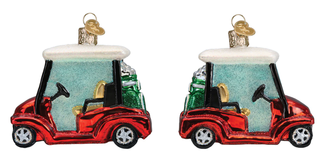 Golf Cart Ornament
