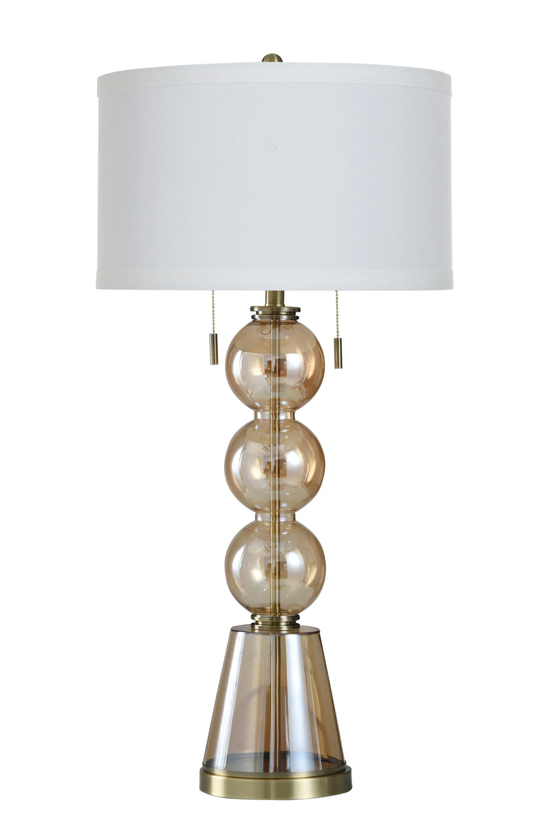 Cordon Gold Glass Table Lamp