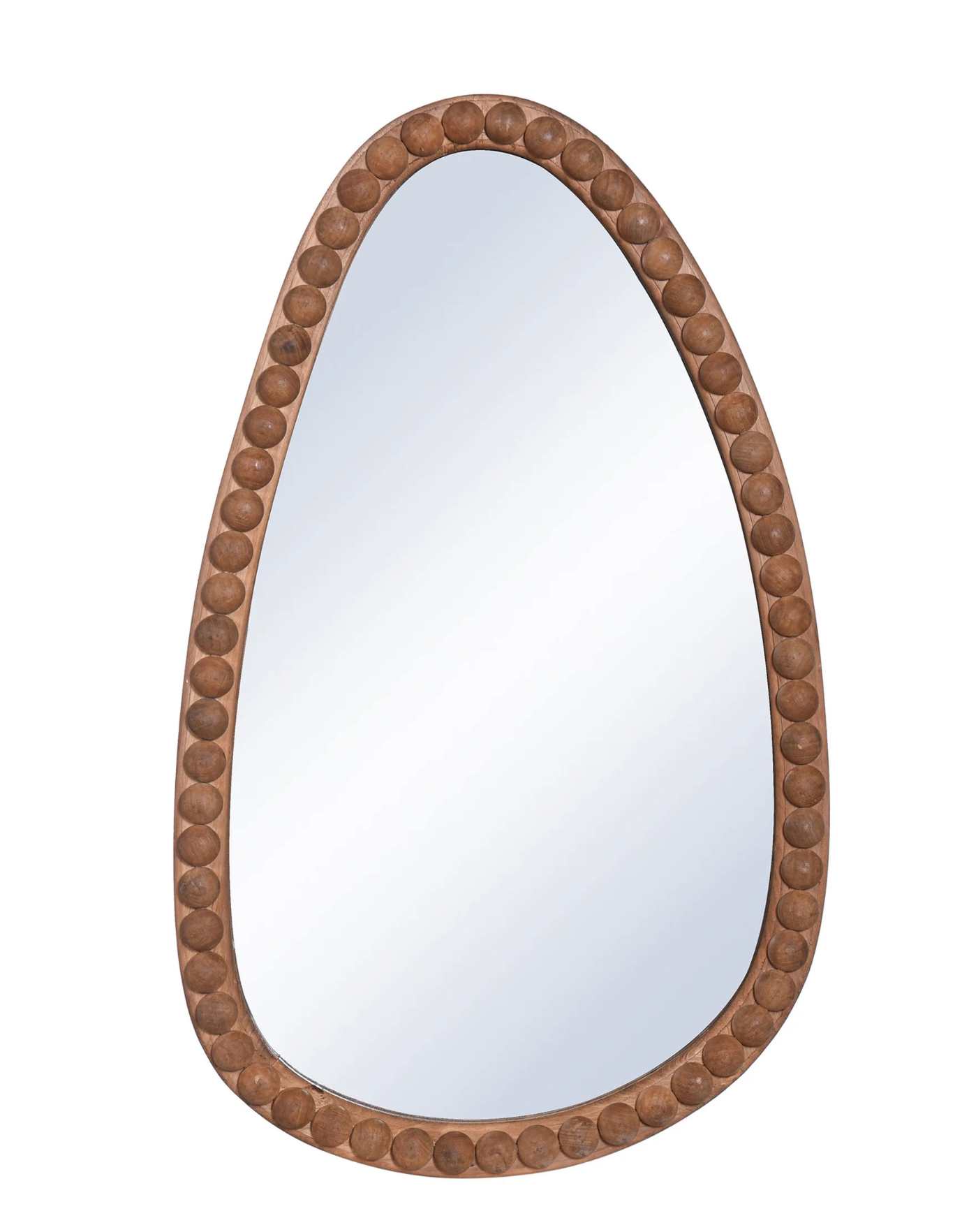 Organic Shaped Mirror Natural
