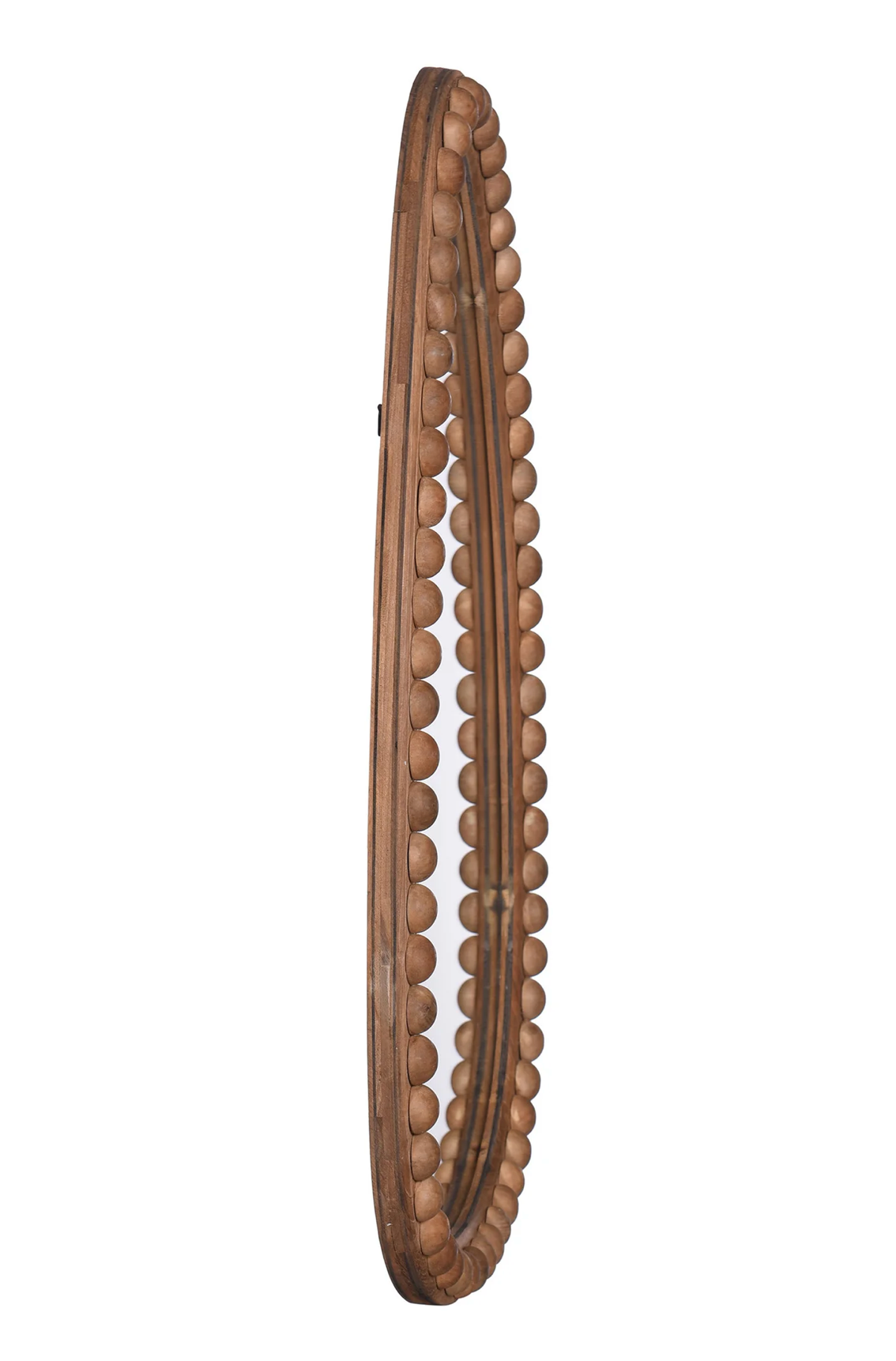 Organic Shaped Mirror Natural